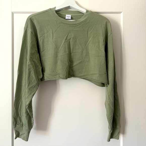 TNA cropped long sleeve top - never worn. - Picture 1 of 3